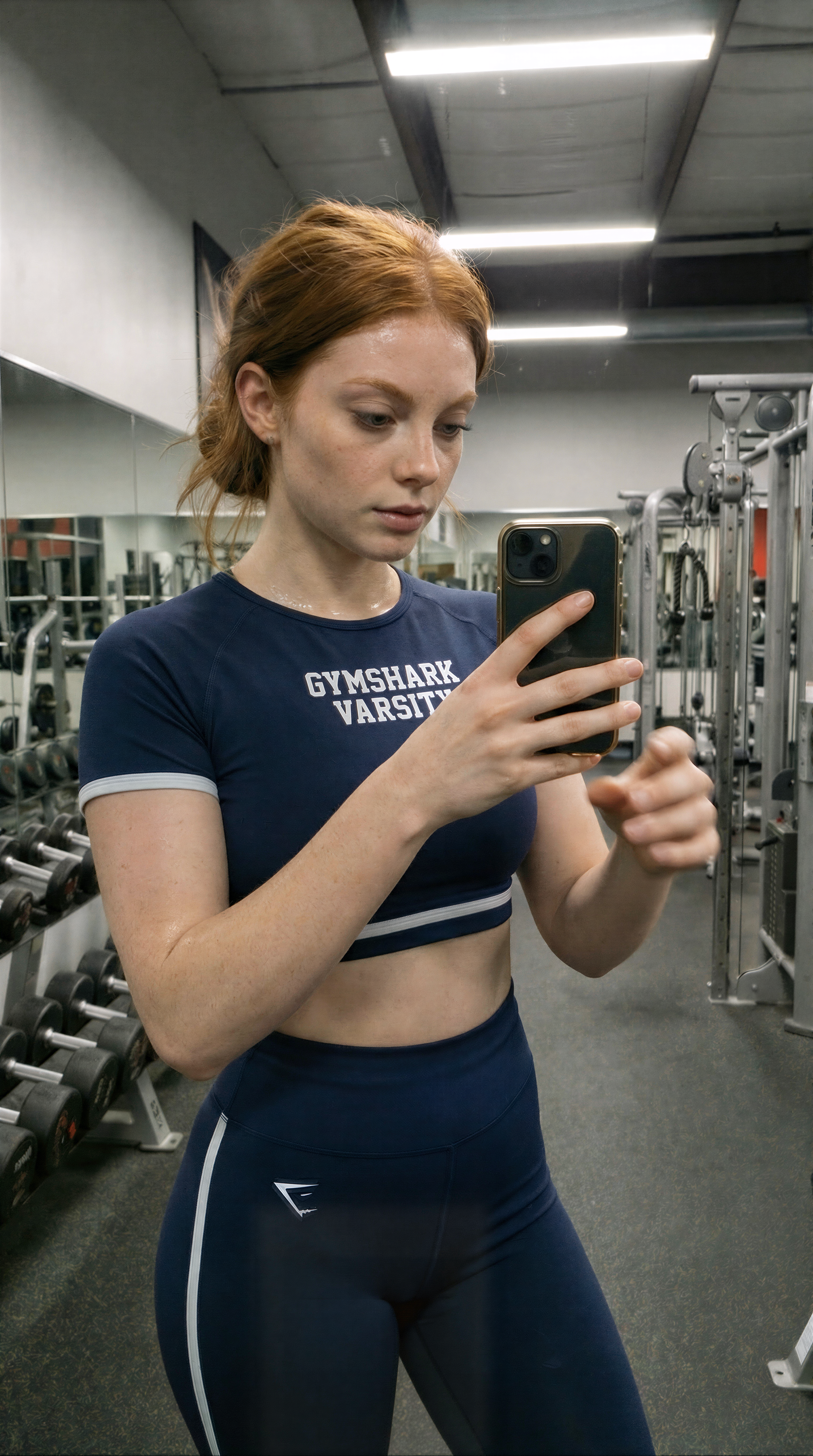 Contenido lifestyle en un gimnasio